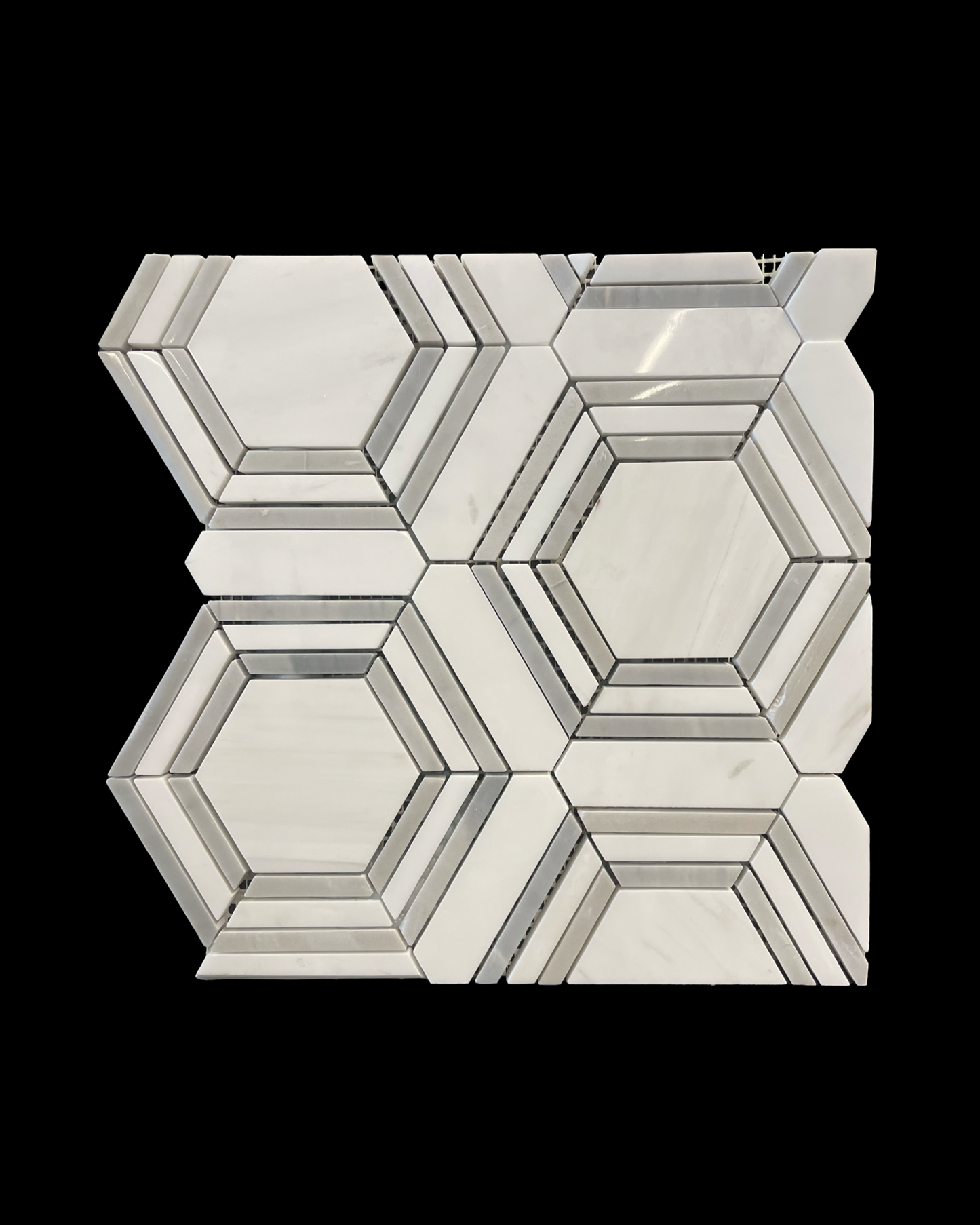 MSI Georama Grigio Mosaic Tile 12" X 12"