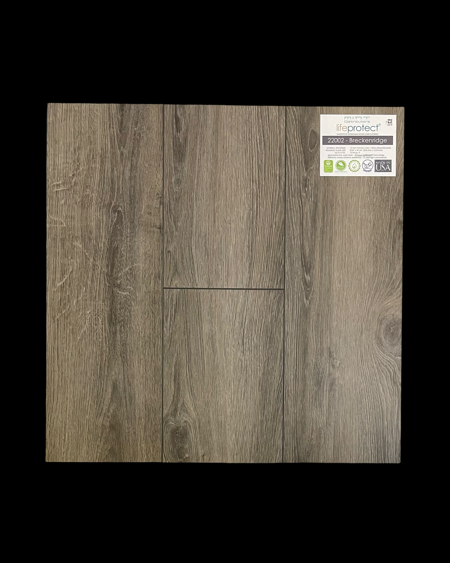 DFS Stock Life Protect Wood Core Flooring 8" X 48"