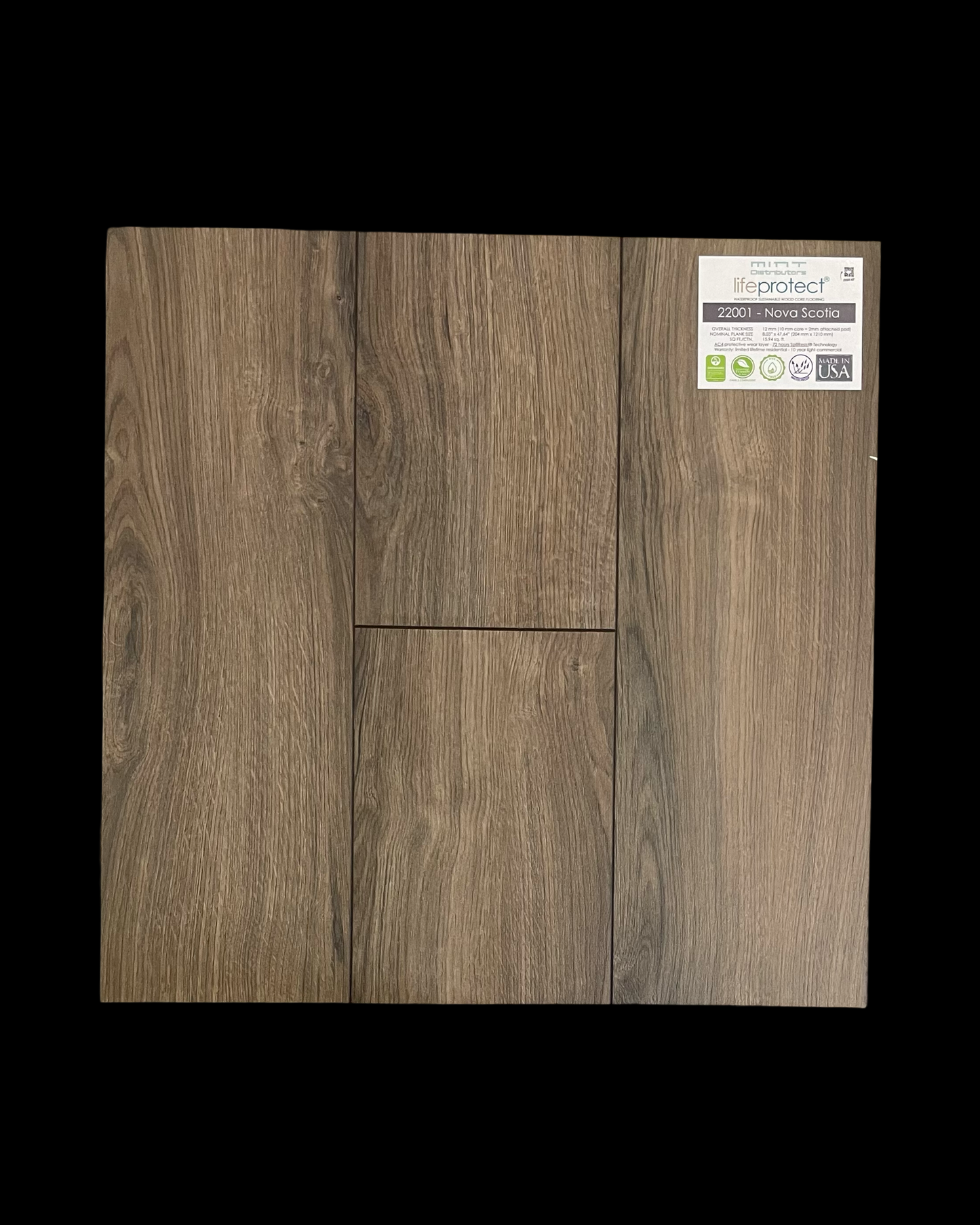 DFS Stock Life Protect Wood Core Flooring 8" X 48"