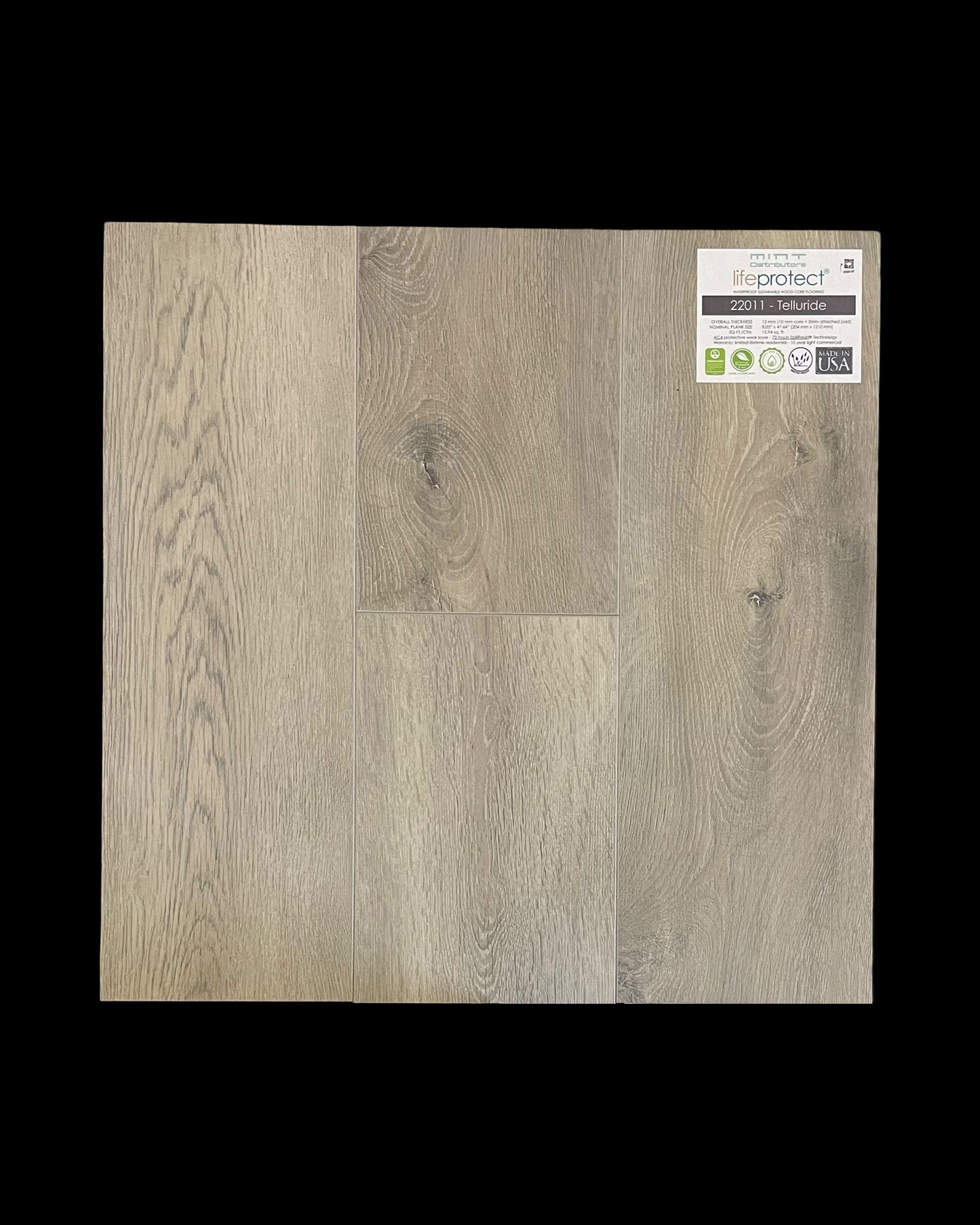 DFS Stock Life Protect Wood Core Flooring 8" X 48"