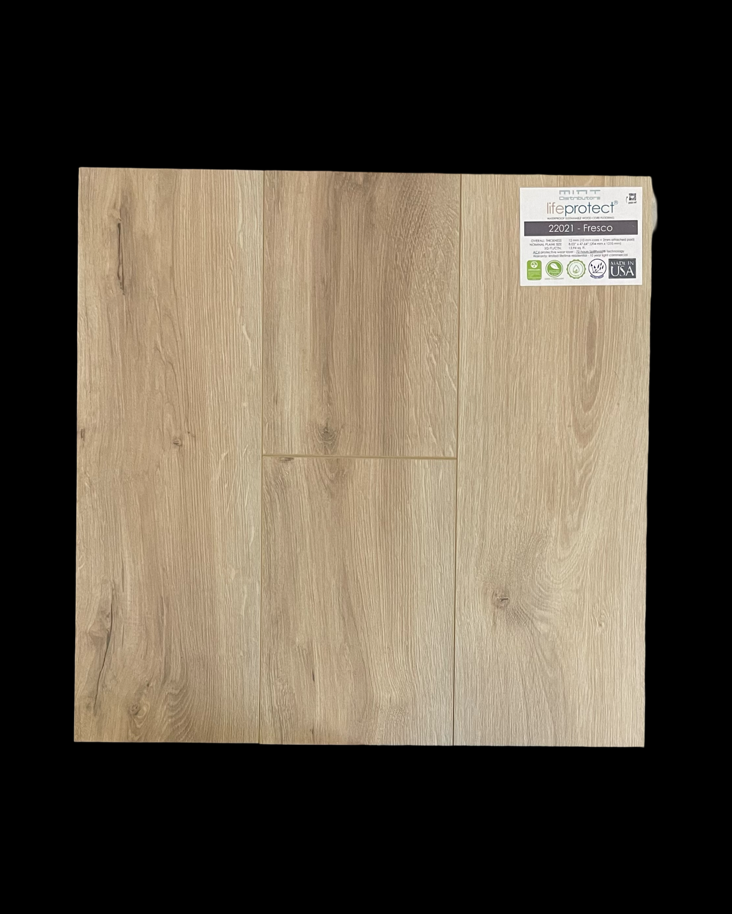 DFS Stock Life Protect Wood Core Flooring 8" X 48"